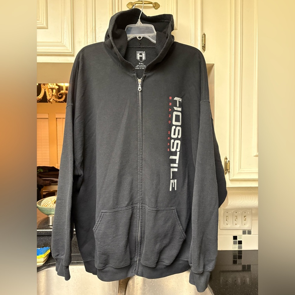 Hosstile 3XL Men’s Full-Zip Hoodie.